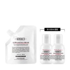 [롯데백화점]키엘 [6] 키엘 수분크림 리필 파우치 150ml 세트 (+토너 80ml)