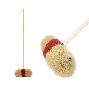 옳은유통 잔디차솔 목봉120cm/ 자동차 차량 세차 막대 바닥 청소 솔 브러쉬