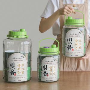내열유리담금주병 열탕소독 과실주병 황매실액보관 매실원액 담금주