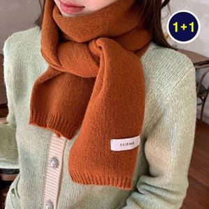 [하젤][1+1]컬러리즘 베이직 울니트 머플러_A2952