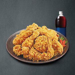 자담치킨 핫후라이드치킨+콜라1.25L