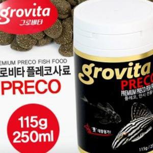 A60 플레코 안시 물고기 전용사료 115g 250ml 분 먹이