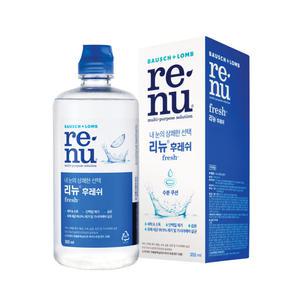 바슈롬 리뉴 후레쉬 355ml 렌즈 관리 세척 소독 습윤 보존액