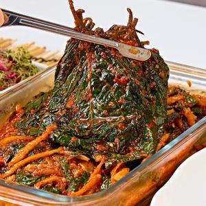 반찬 한스푼 깻잎 김치 500g