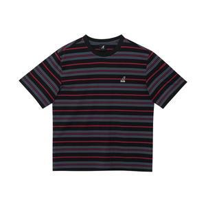 [캉골](강남점)프렌들리 스트라이프 반팔 티셔츠 2769 차콜 (KRECST27690)