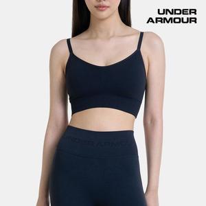 언더아머 여성 UA 트레인 심리스 로우 스포츠 브라 1380428-001