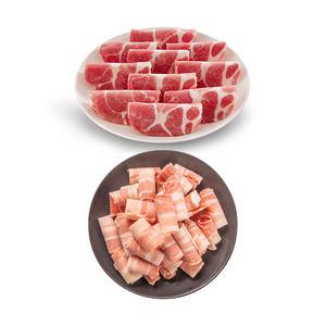국내산 더 맛있는 대패 목심 800g x 1팩 + 삼겹살 800g x 1팩