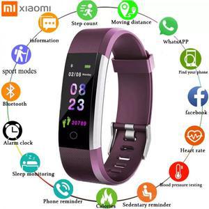 스마트 워치 손목 밴드 Xiaomi 팔찌 남성 여성 심박수 혈압 모니터 피트니스 트래커 스포츠 Smart시계