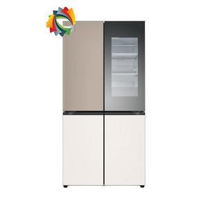 [LG] 디오스 오브제컬렉션 STEM 베이직냉장고 M875GCB472 노크온 매직스페이스