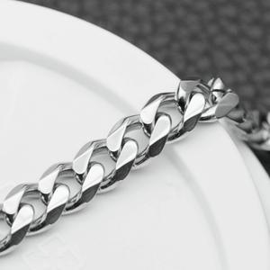 각진체인디자인 써지컬스틸남자목걸이줄 서지컬체인목걸이 5mmX50cm