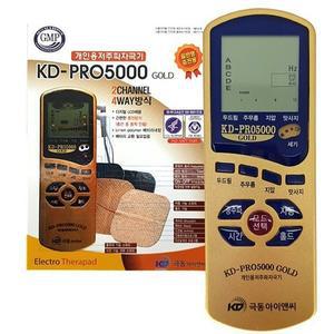 [기타]극동전자 가정용 저주파 자극기 KD-PRO5000 충전식 중주파 마사지 안마기