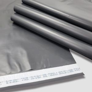 HDPE 택배봉투 쇼핑몰 포장지 포장 의류 비닐 접착 대량 구매 진회색 55x65+4 400매