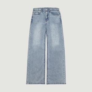 [행텐] 여성 라이트 히든밴딩 세미와이드 데님팬츠_294(10470-155-407-10)