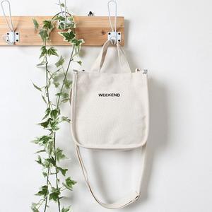 크로스백 미니 핸드폰가방 에코백 보조 캔버