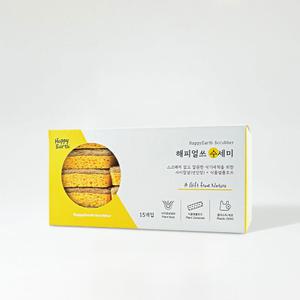 해피얼쓰 내추럴 수세미 대용량 (15개입) / 천연수세미 플라스틱제로