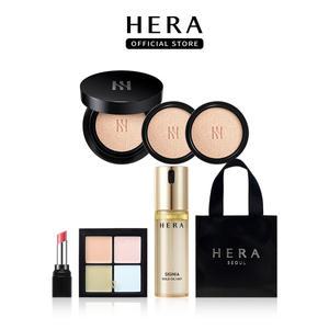 [내일도착/단독]헤라 NEW블랙쿠션 파운데이션 디럭스 SPF34/PA++ (본품1개+리필2개)