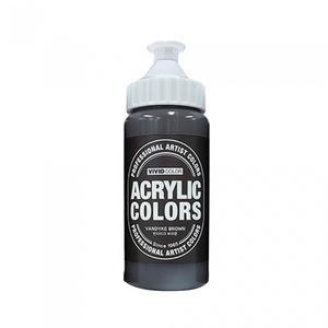 종이나라 비비드 아크릴물감 220ml 반다이크 브라운밤색 803