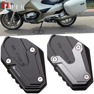 R1250 커버 킥스탠드 익스텐션 패드 R1200RT BMW R1200 RT 호환 오토바이 엔진 액세서리 R1250RT 스탠드 사이드