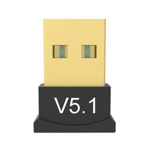 무선 Bluetooth 어댑터 5.1 데스크탑 컴퓨터 노트북 및 PC 컴팩트 디자인용 USB 오디오 수신기 송신기