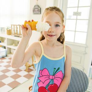 [아베끄뚜아](센텀시티점)[케이드코코] 리본 체리 이지 원피스 블루