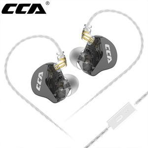 CCA CRA 인이어 헤드폰   다이아프램 다이내믹 드라이버  IEM 이어폰  베이스 유선 게이밍 이어버드  분리