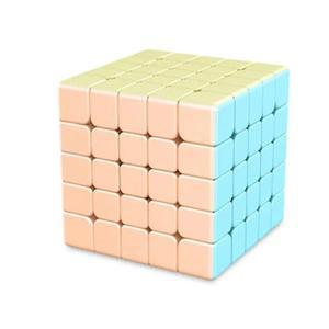 MoYu MeiLong 매직 큐브 마카롱 2x2 3x3 4x4 5x5 피라미드 전문 스피드 핑크 스티커리스 퍼즐