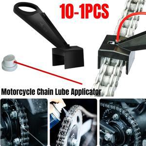 1-10PCS Motorcycle Chain Lube Applicator Mess-Free Wax Cleaner Attachment Oiler Spray Gear Tools