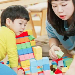 [보리보리/벨베이비]자석 블럭 블록 매직 큐브 자석교구 유아 네모 블럭