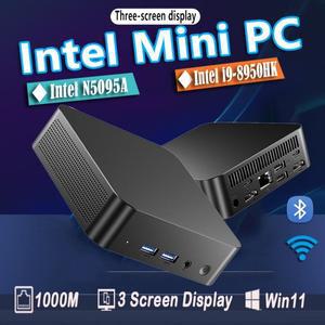 인텔 코어 i9 8950HK 미니 PC Windows 11 데스크탑 Pc N5095A WiFi 6 BT5.2 컴퓨터 16GB DDR4 1TB 2TB SSD