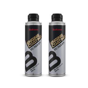 불스원 엔진코팅제 블랙 240ml 엔진오일 첨가제, 2개