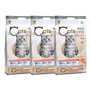 캐츠랑 전연령 비타플러스, 5kg, 3개