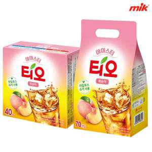 동서 티오 복숭아 아이스티 70T / 40Tx2개 [홍차/콤부차/석류/오미자/미숫가루/