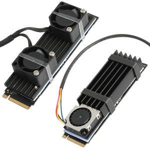 넥시 알루미늄 방열판 SSD NVME M.2 쿨러 쿨링팬