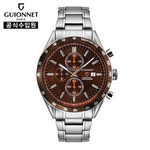 [롯데백화점]기오네 남성시계 크로노그래프 FC42SBR