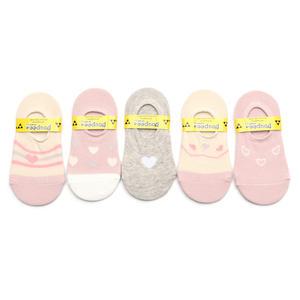 심쿵덧신 5족 아동 발목 양말 세트 유아 남아 여아 어린이