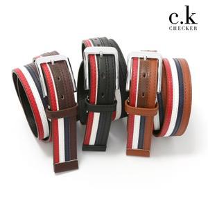 CK-113 / 캐주얼벨트 삼색벨트 정장벨트 학생벨트 가죽벨트 허리띠 남자벨트