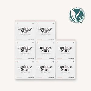 [오드리선] TCF 더블코어 유기농 무염소 비건 생리대 중형(12p)X12팩