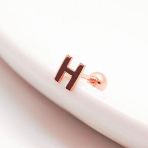 14k H이니셜 피어싱