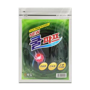 근육통 타박상 허리 붙이는 쿨파스 대일제약 쿨파프 5매 5개(25매)