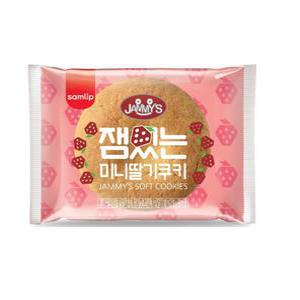 삼립 잼있는 미니딸기쿠키 16g 60개 /밤만쥬 누네띠네 벌크 사과쨈쿠키 미니약과