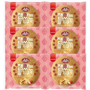 삼립 박스 잼있는딸기쿠키 75g 20입 /밤만쥬 누네띠네 벌크 사과쨈쿠키 미니약과