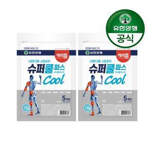 [해피홈][유한양행] 해피홈 슈퍼쿨파스 5매 2개