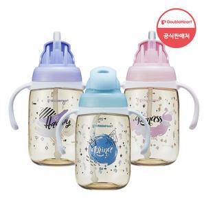 더블하트 마그마그 PPSU 빨대컵 (9개월~) 프린스 프린세스 해피