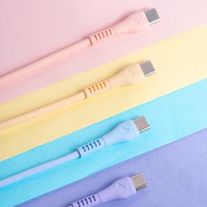 레드빈 실리콘 60W C to C 타입 PD 고속충전 케이블 0.2m