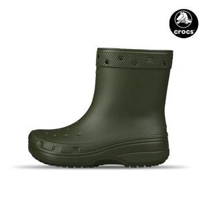 크록스 클래식 레인부츠 여성 장화 아미 그린 208363-309