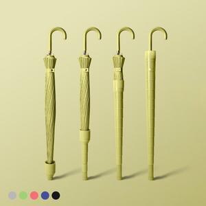 [무케렌시아][무케] 포유렐라_24K 물받이 곡선형 자동 장우산(5colors) 튼튼한 태풍 골프 대형 장마철