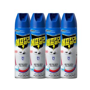 에프킬라 킨 500ml x4개 모기약, 무향, 살충제
