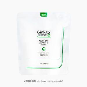 참존 징코 내츄럴 올인원 클렌징 티슈 (리필) 110매