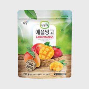 뉴뜨레 냉동 애플망고 다이스 700g x3개
