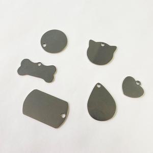 스텐 스틸 각인용 재료 DIY 펫 목걸이 키링 팔찌 이름 새기기 팬던트 분실 방지 네임텍
